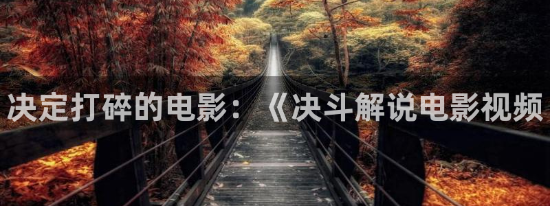 星空天美星空高清mv免费观看动漫：决定打碎的电影：《决斗解说电影视频